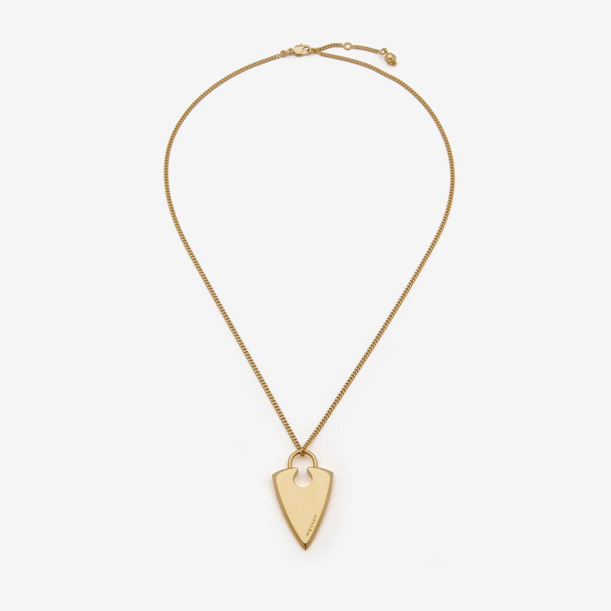 ALEXANDER MCQUEEN - Arrow Pendant Necklace - Item 812704J161G0935
